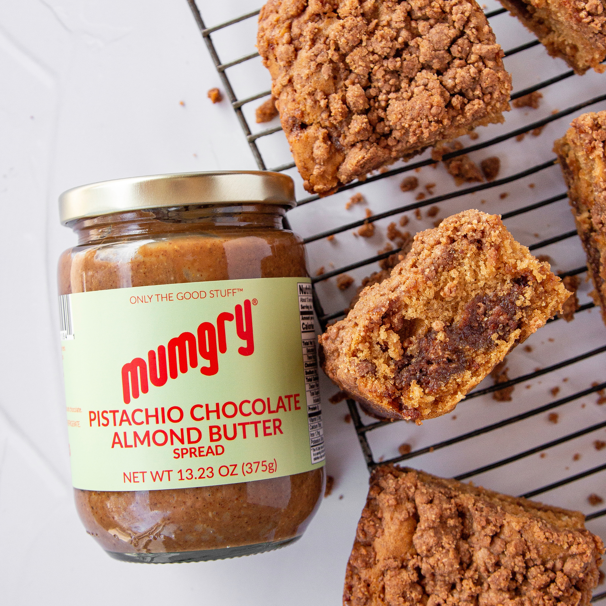 Vegan Pistachio Chocolate Coffee Cake – MUMGRY