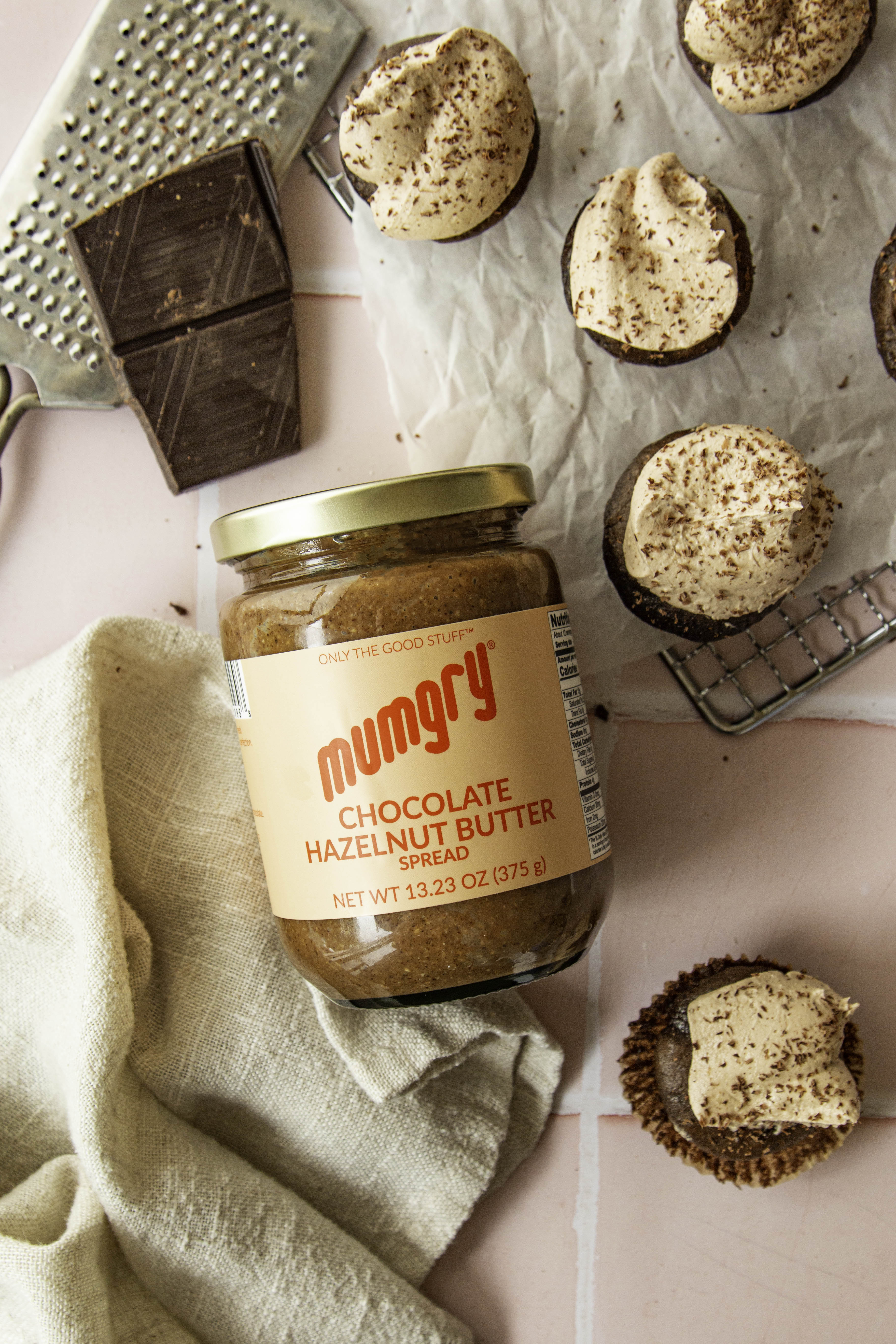 Mini Chocolate Hazelnut Cupcakes – MUMGRY