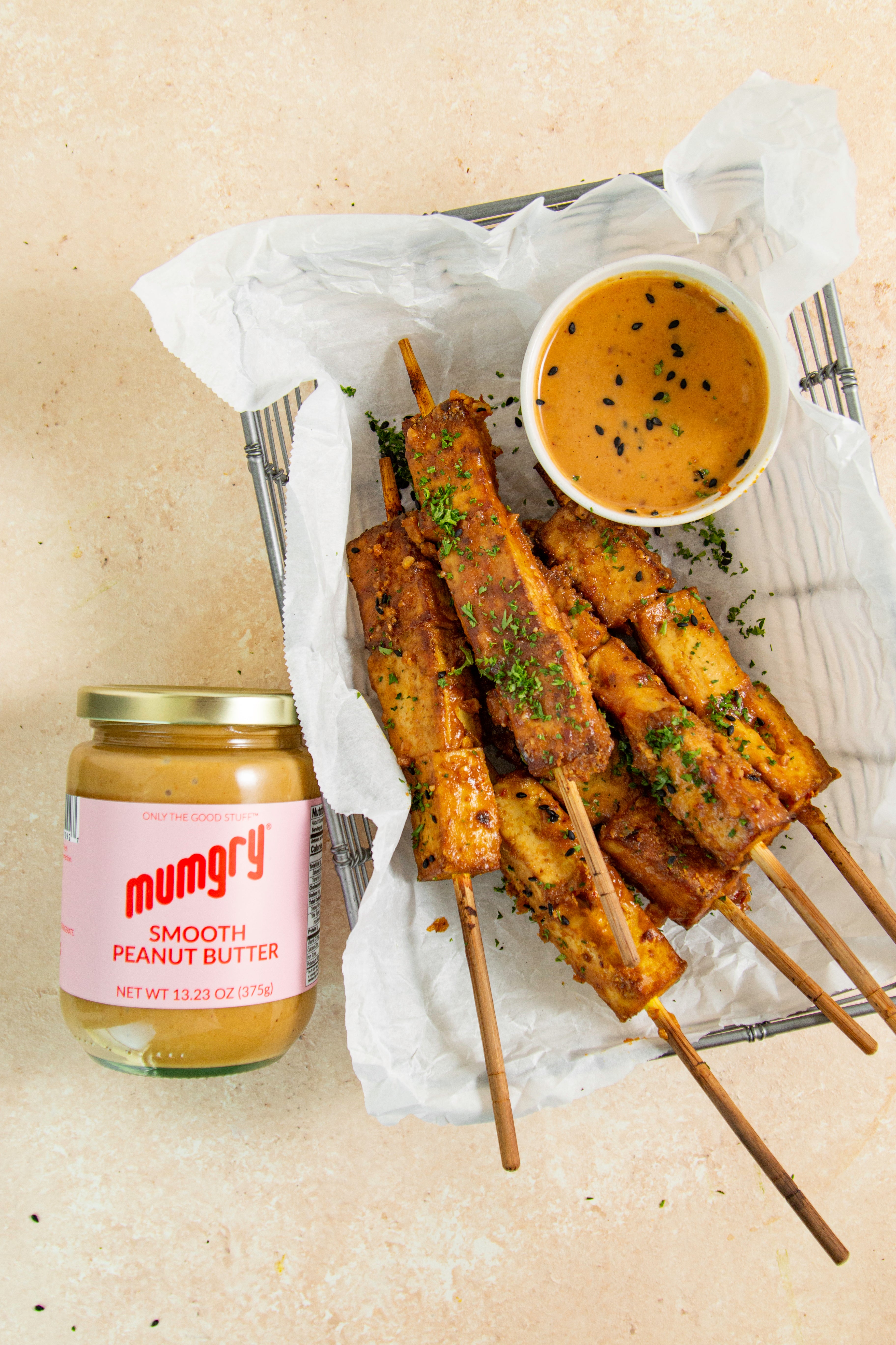 Spicy Peanut Tofu Satay
&ndash; MUMGRY