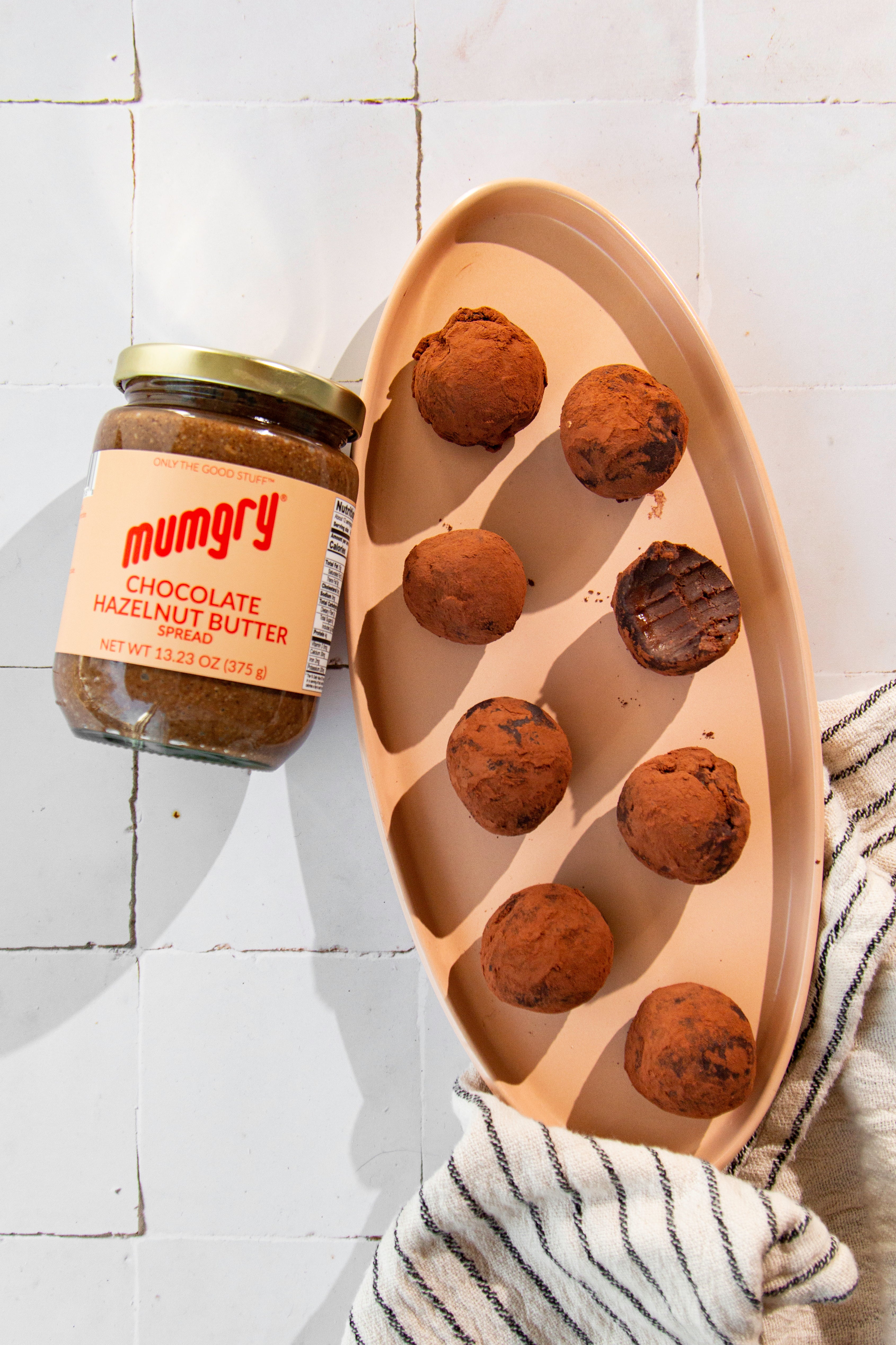 Vegan Chocolate Hazelnut Truffles – MUMGRY