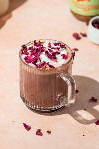 Pistachio Rose Hot Chocolate