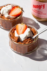 Sugar-Free Whipped Peanut Butter Chocolate Mousse