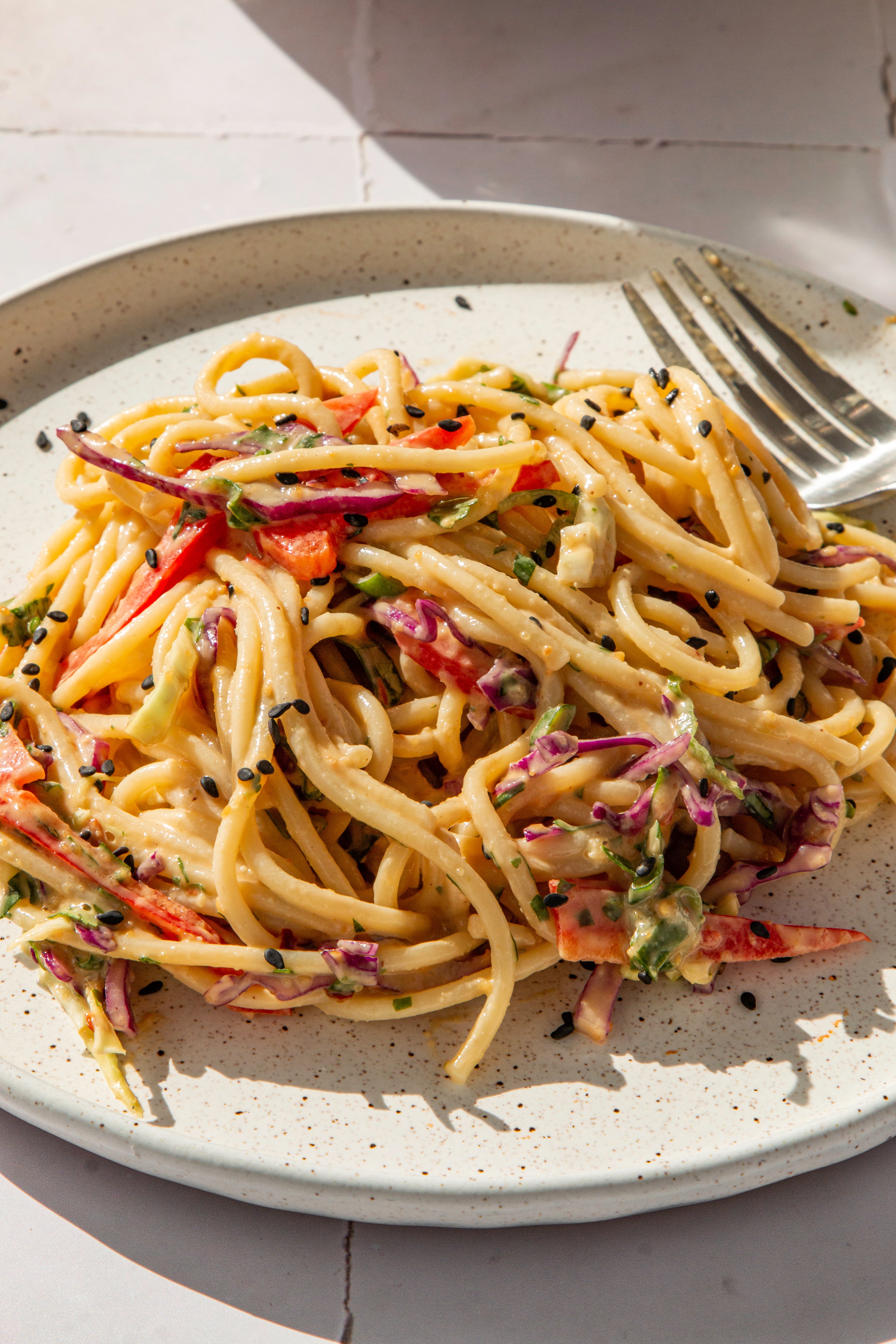 Cold Noodle Peanut Salad – MUMGRY